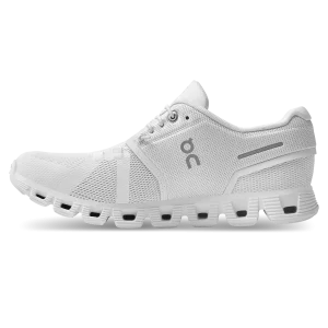 All White Shoes On Cloud 5 - Entrenadoras ligeras MX
