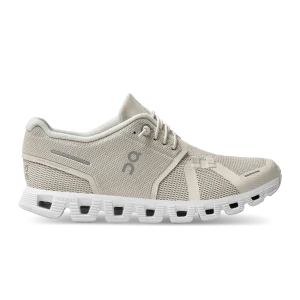 On Cloud 5 Pearl White Shoes - Comodidad diaria