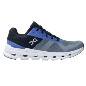 Zapatos de golf On Cloud Golf Shoes 4 Cobalt on White, un calzado de entrenamiento de golf sin clavos con exclusivos detalles en azul y tecnología suiza CloudTec.