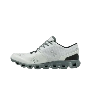 On Cloud X Shoes Pearl White On Green